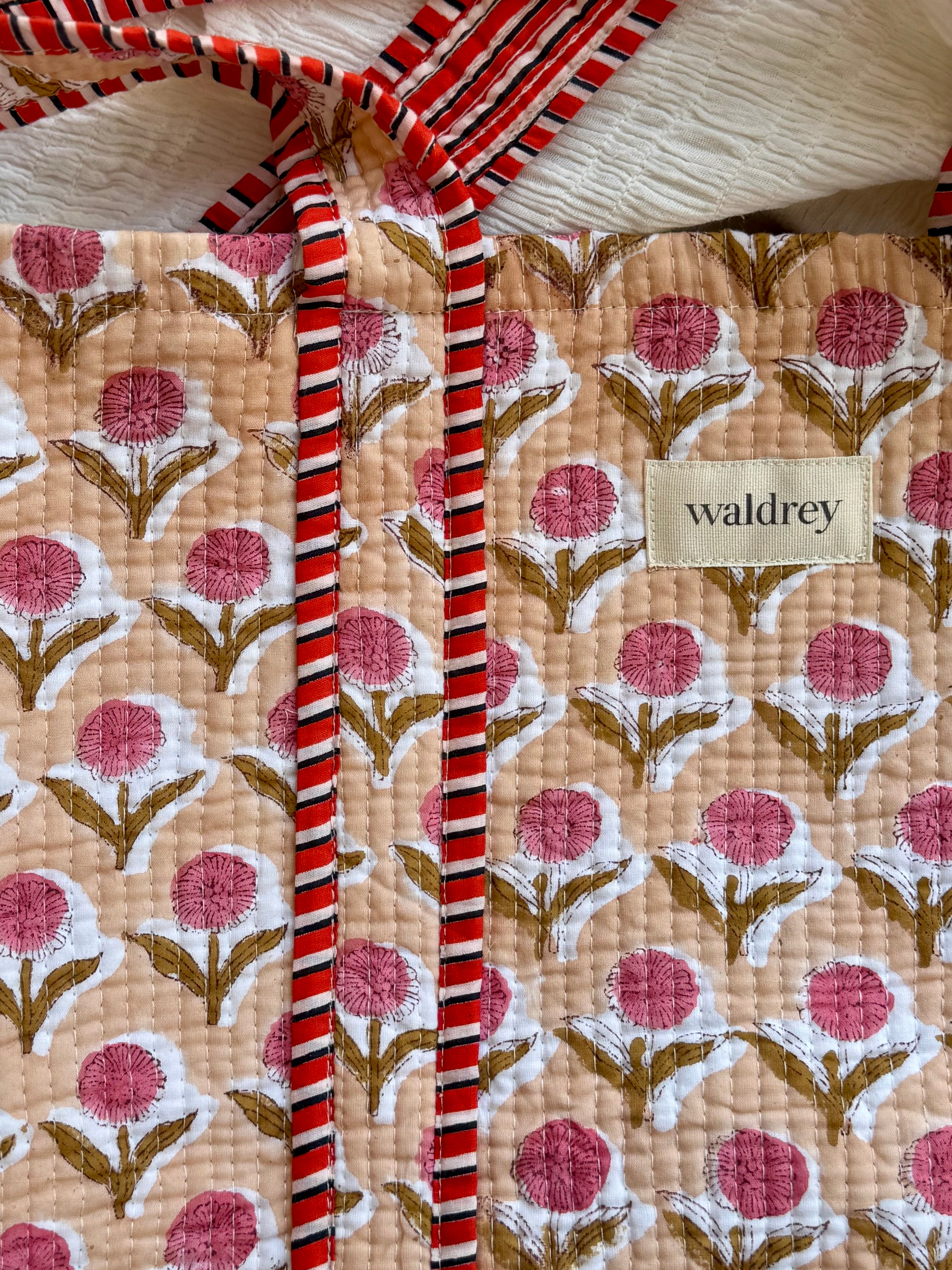 OPAL QUILTED TOTE