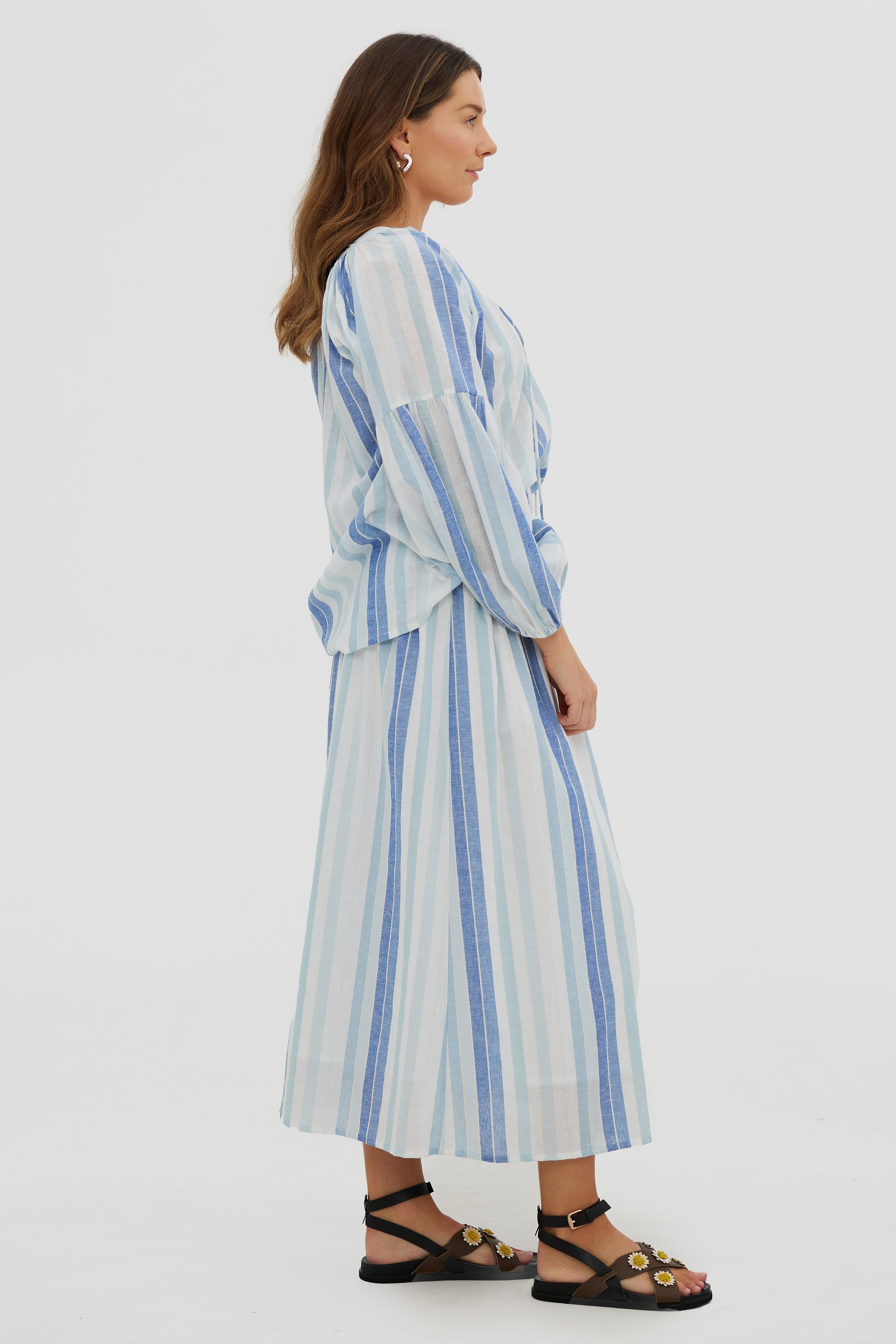 INDY LUREX STRIPE TOP