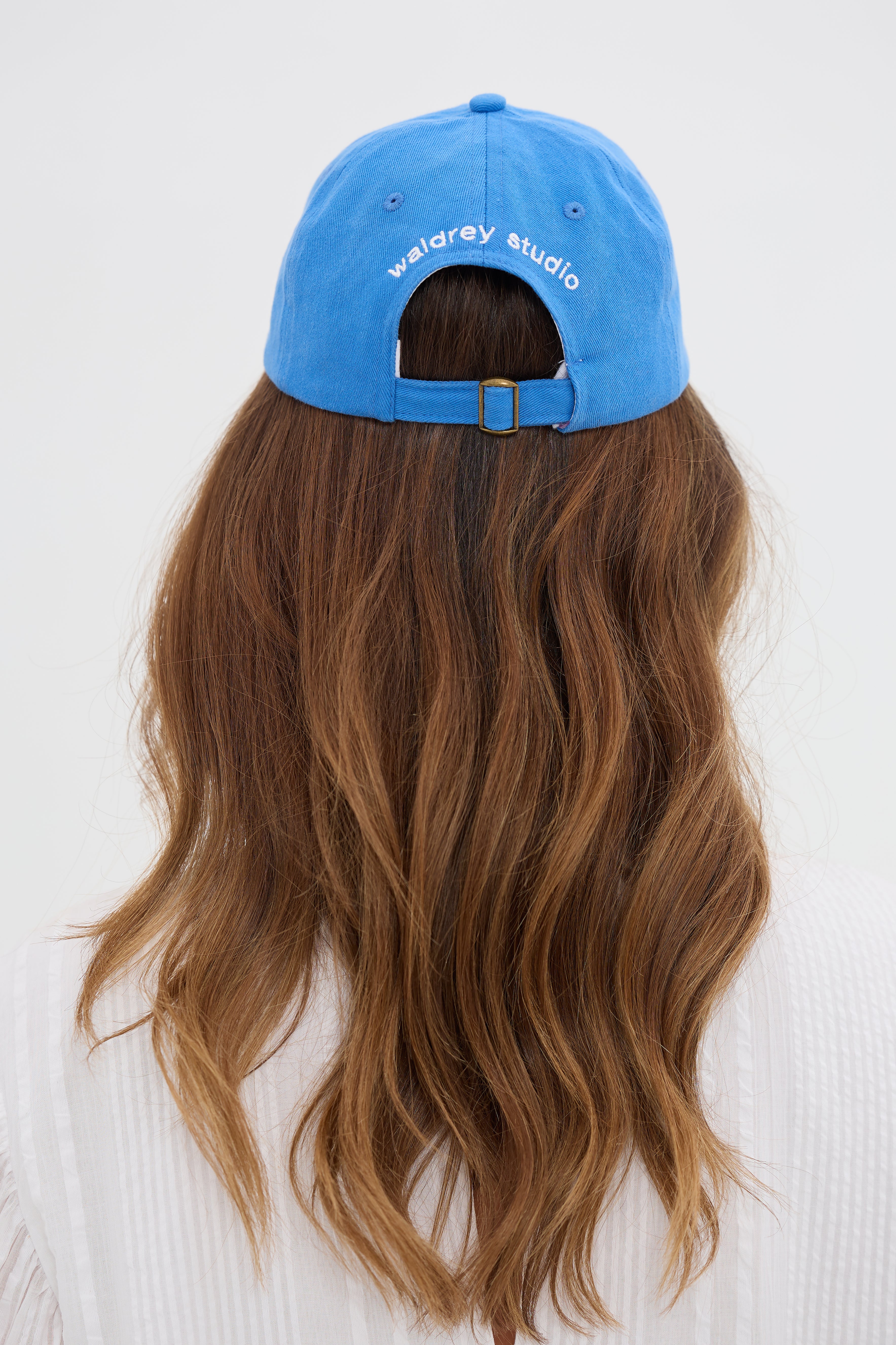 WALDREY CANVAS CAP - BAY BLUE