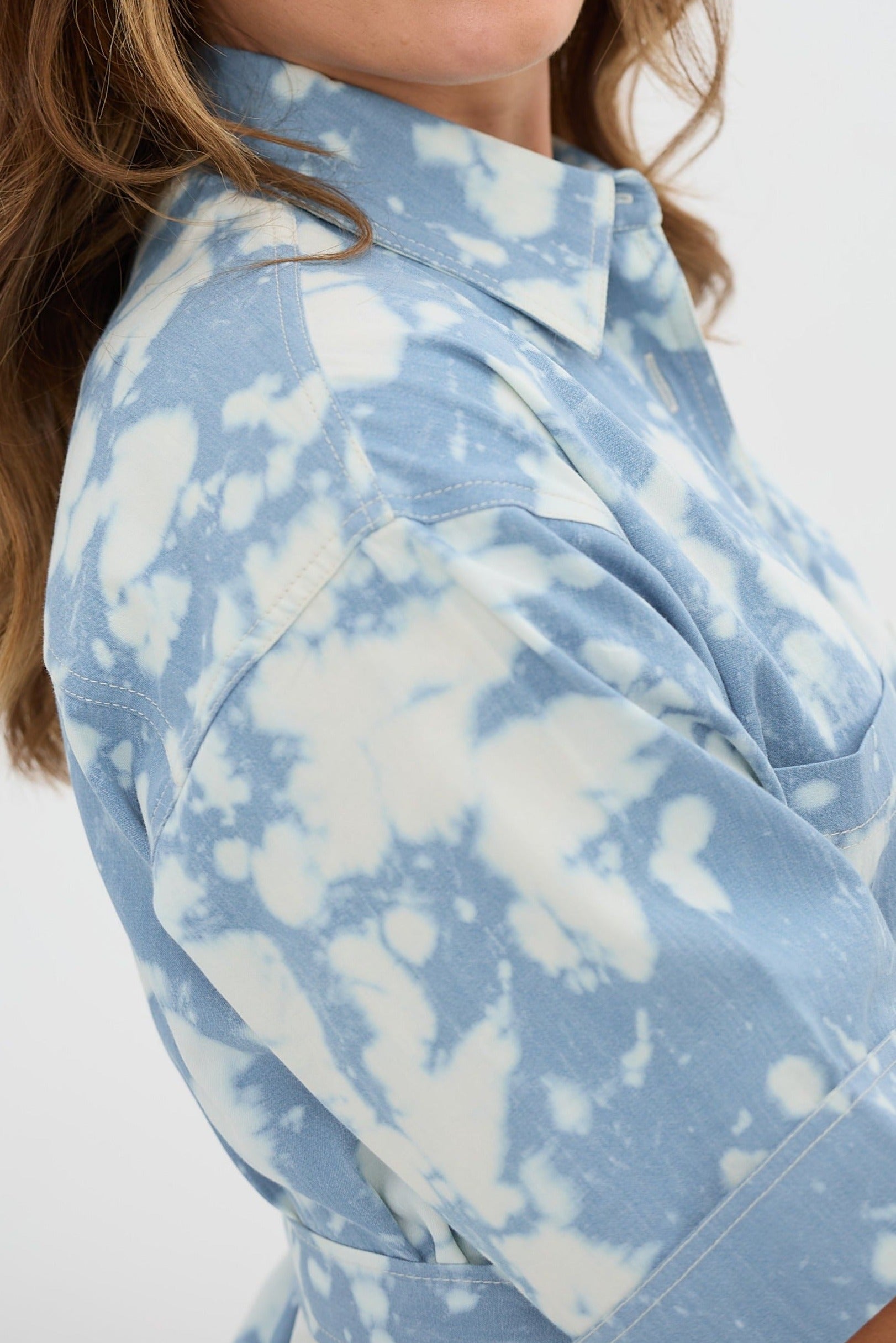 NOE DENIM SHIRT DRESS