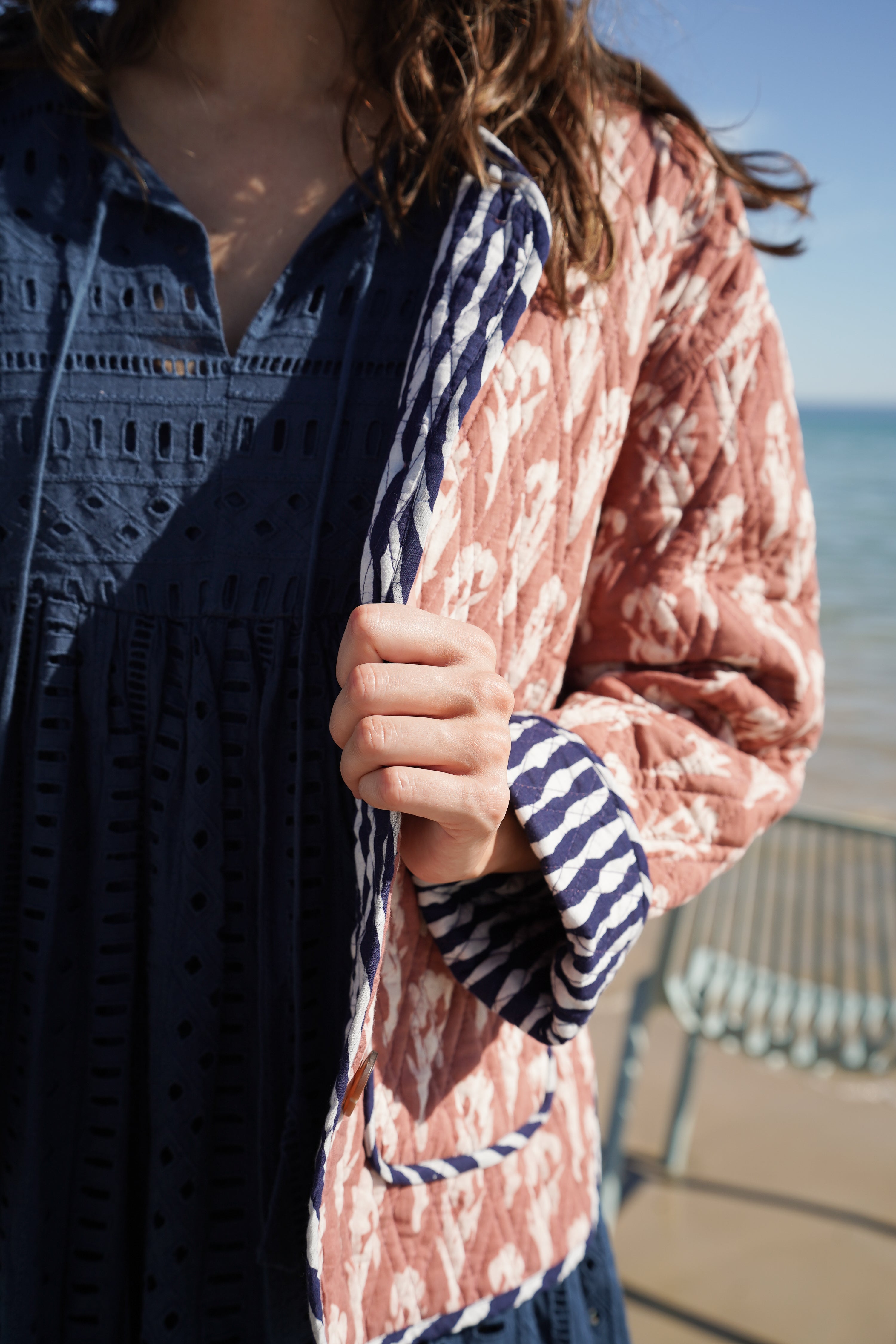 WILLA QUILTED JACKET // SIENNA FLORAL