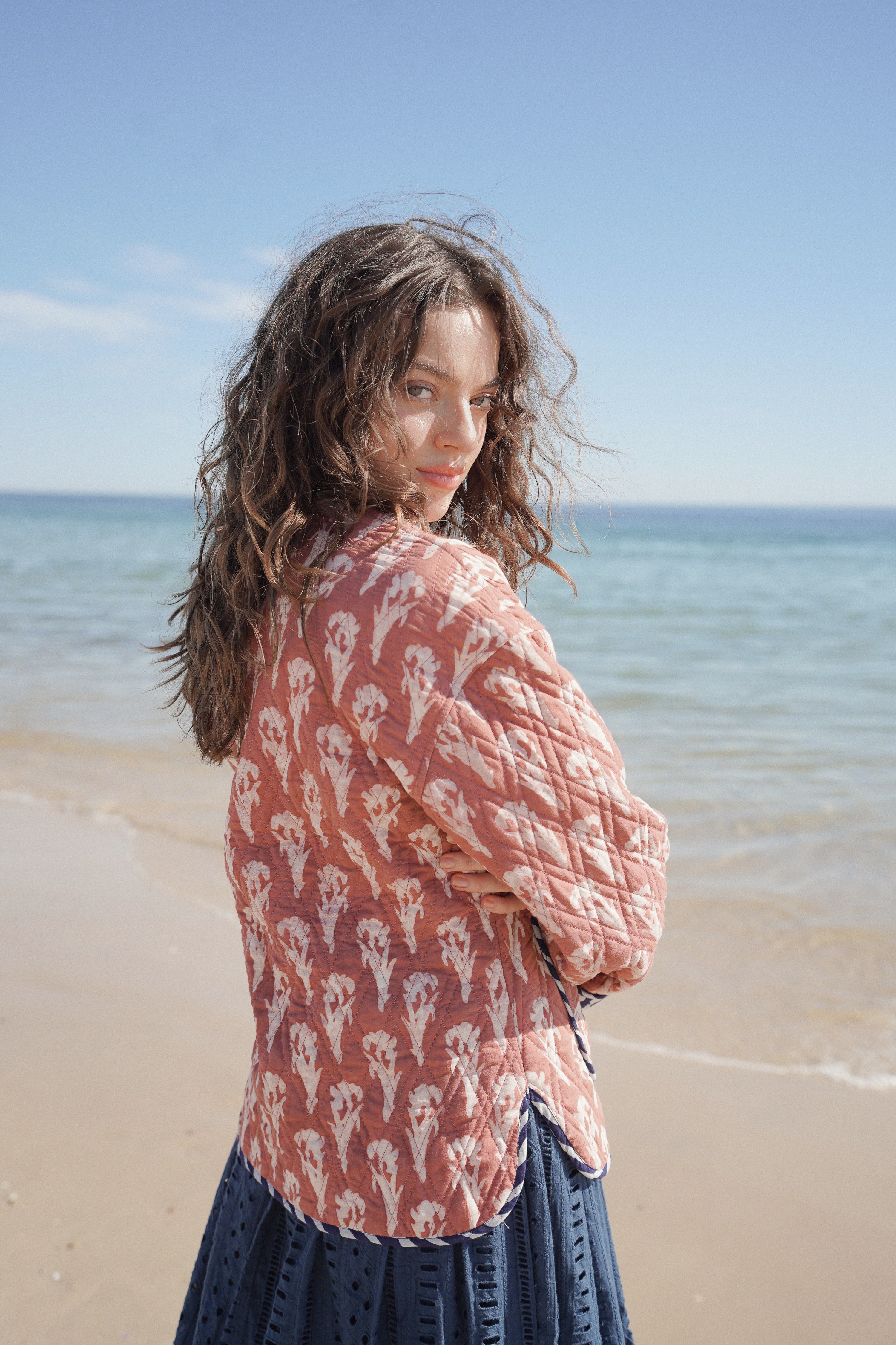 WILLA QUILTED JACKET // SIENNA FLORAL