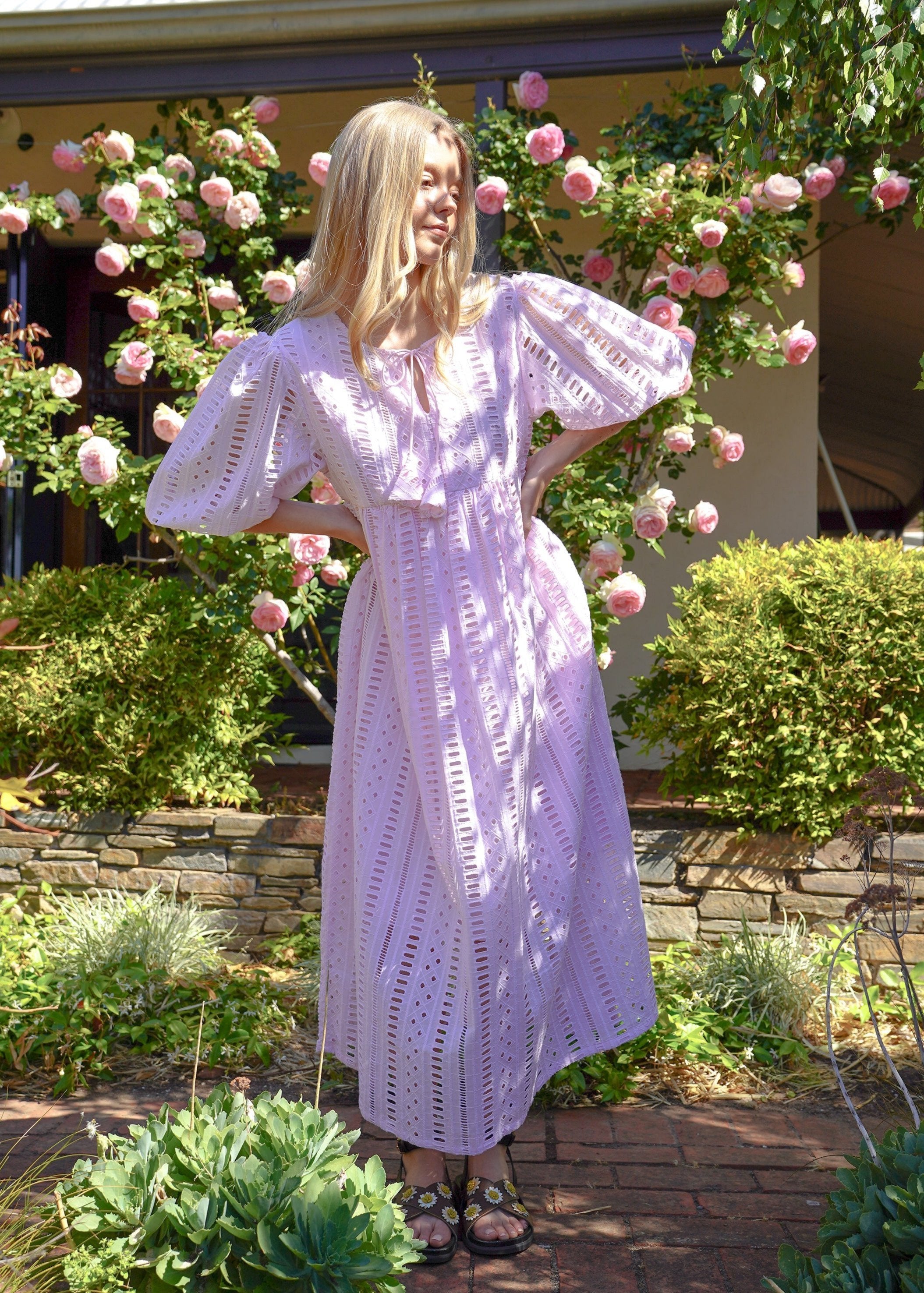 ANNIE MAXI DRESS // BLUSH PINK