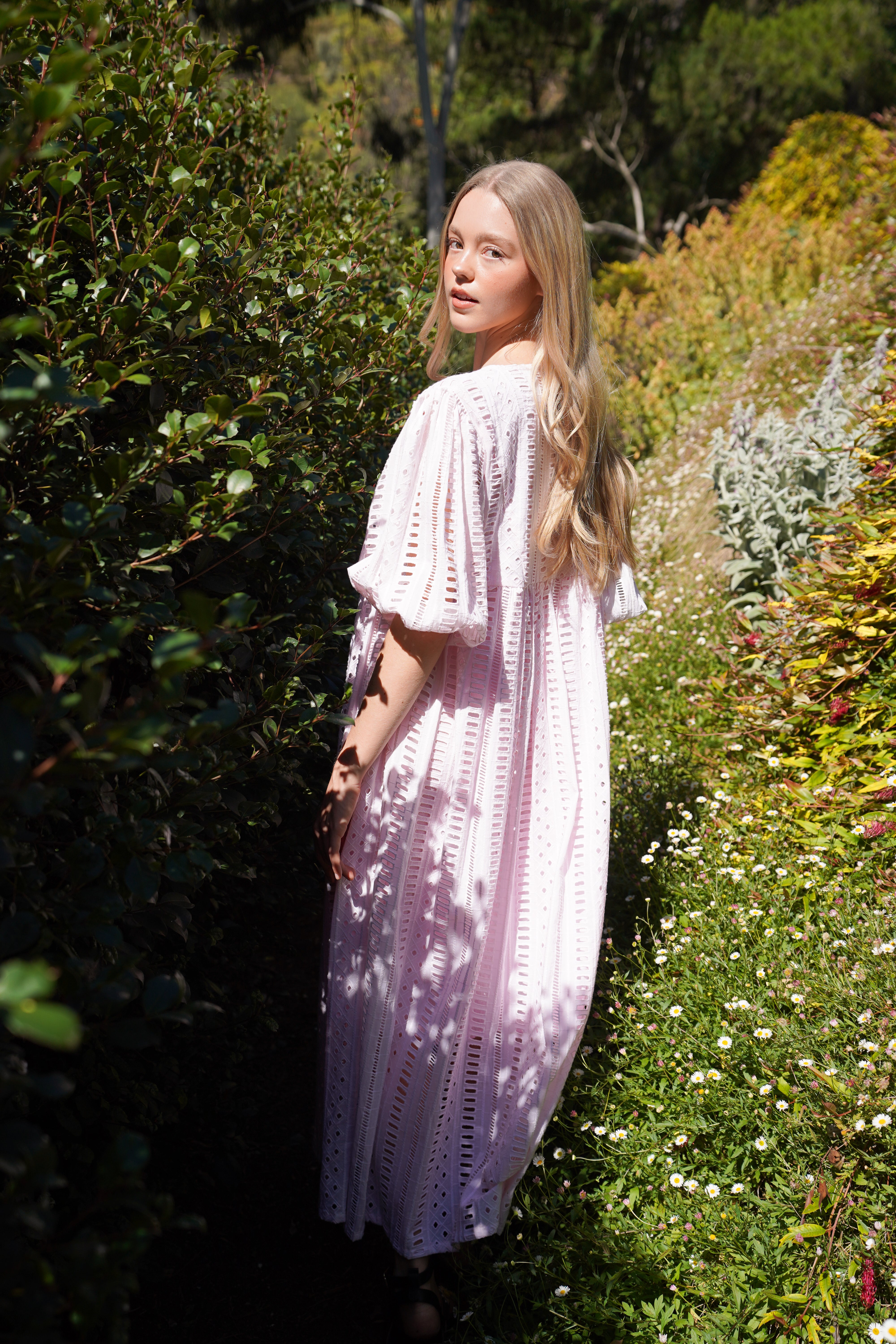 ANNIE MAXI DRESS // BLUSH PINK
