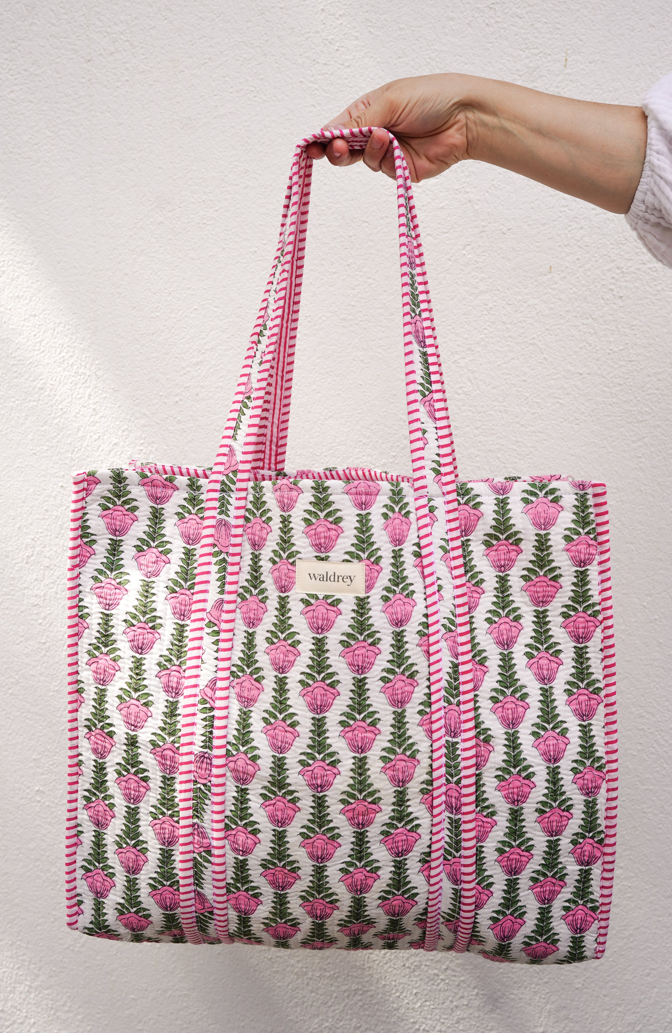 MIMI QUILTED TOTE