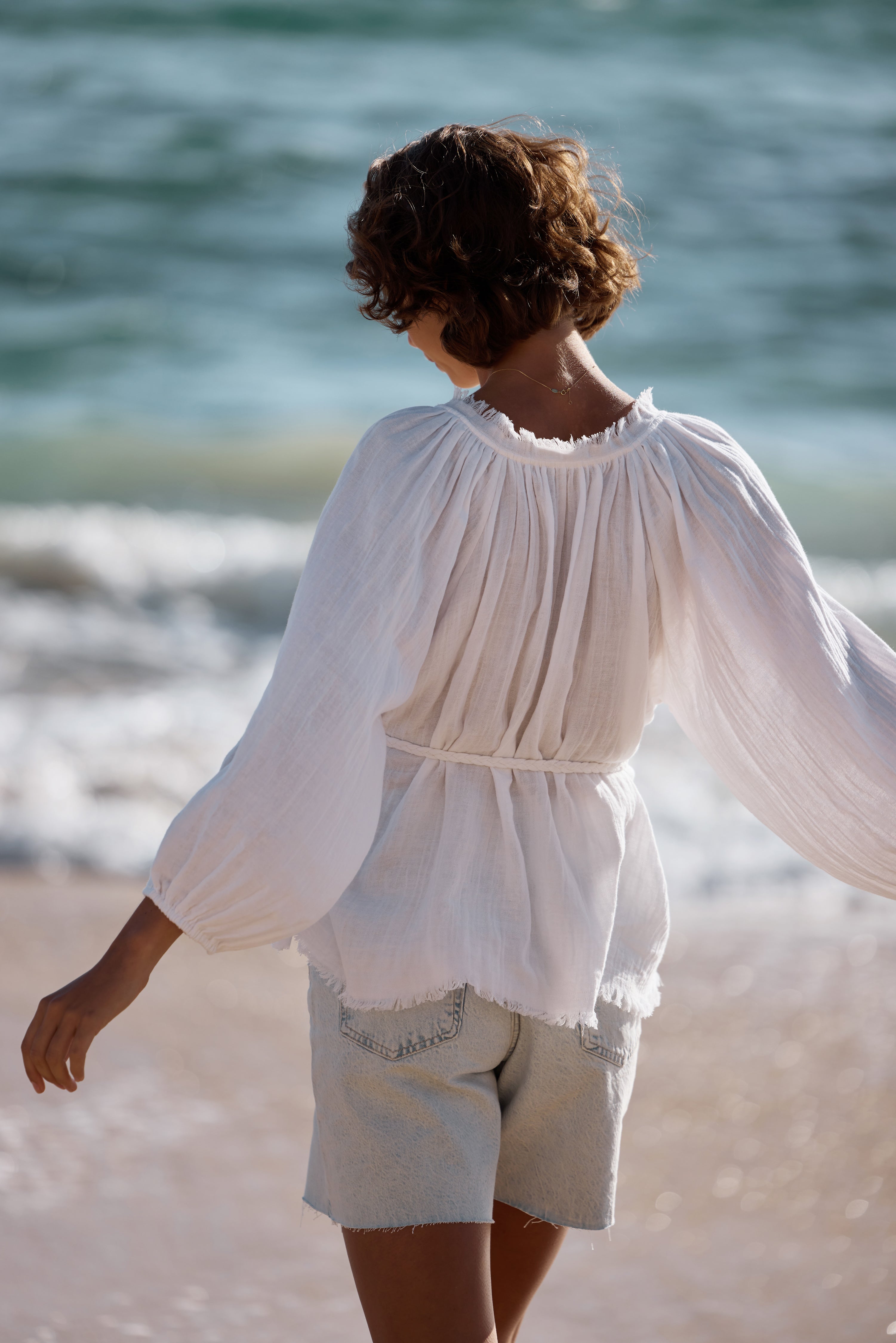SOPHIA TOP - WHITE