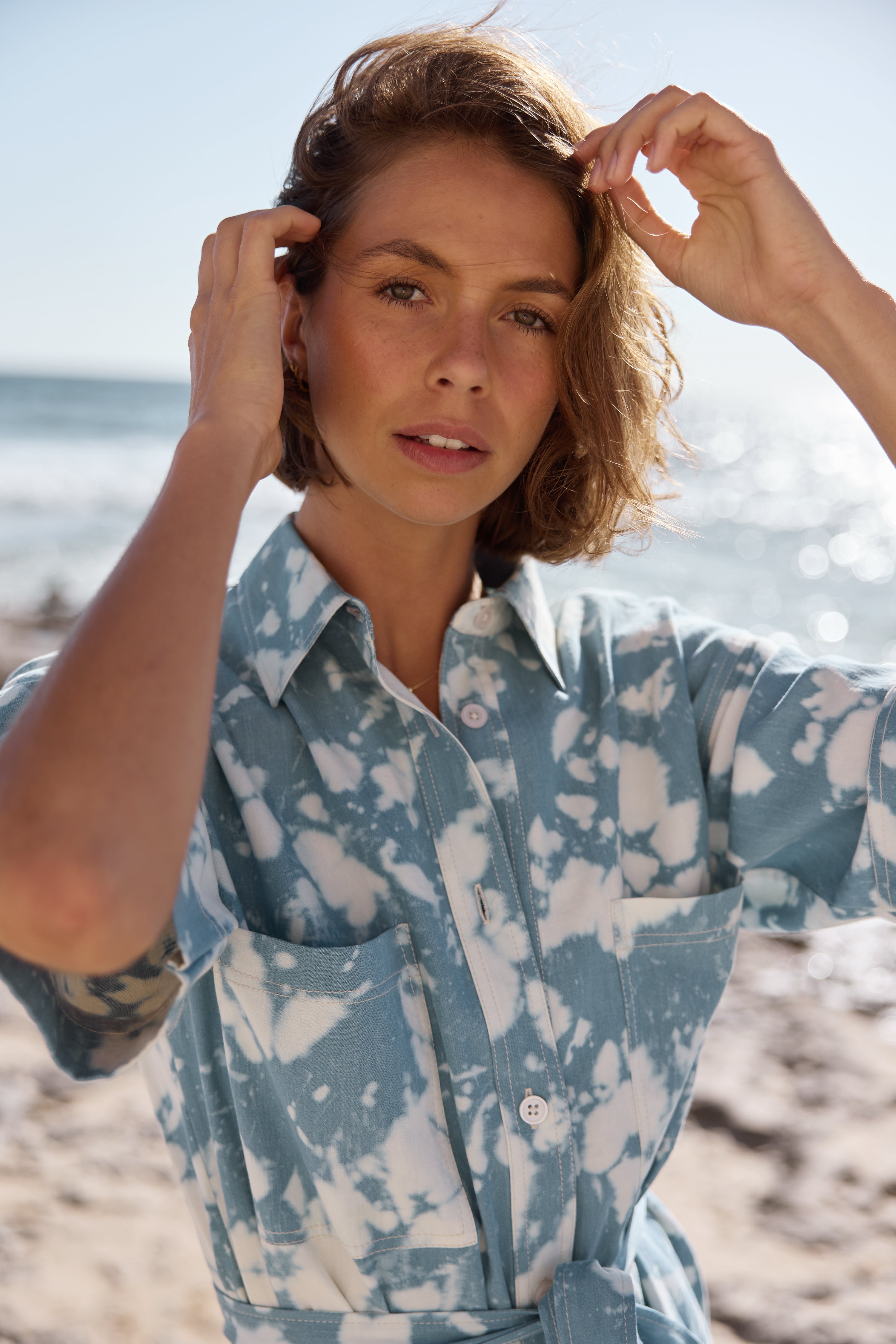 NOE DENIM SHIRT DRESS