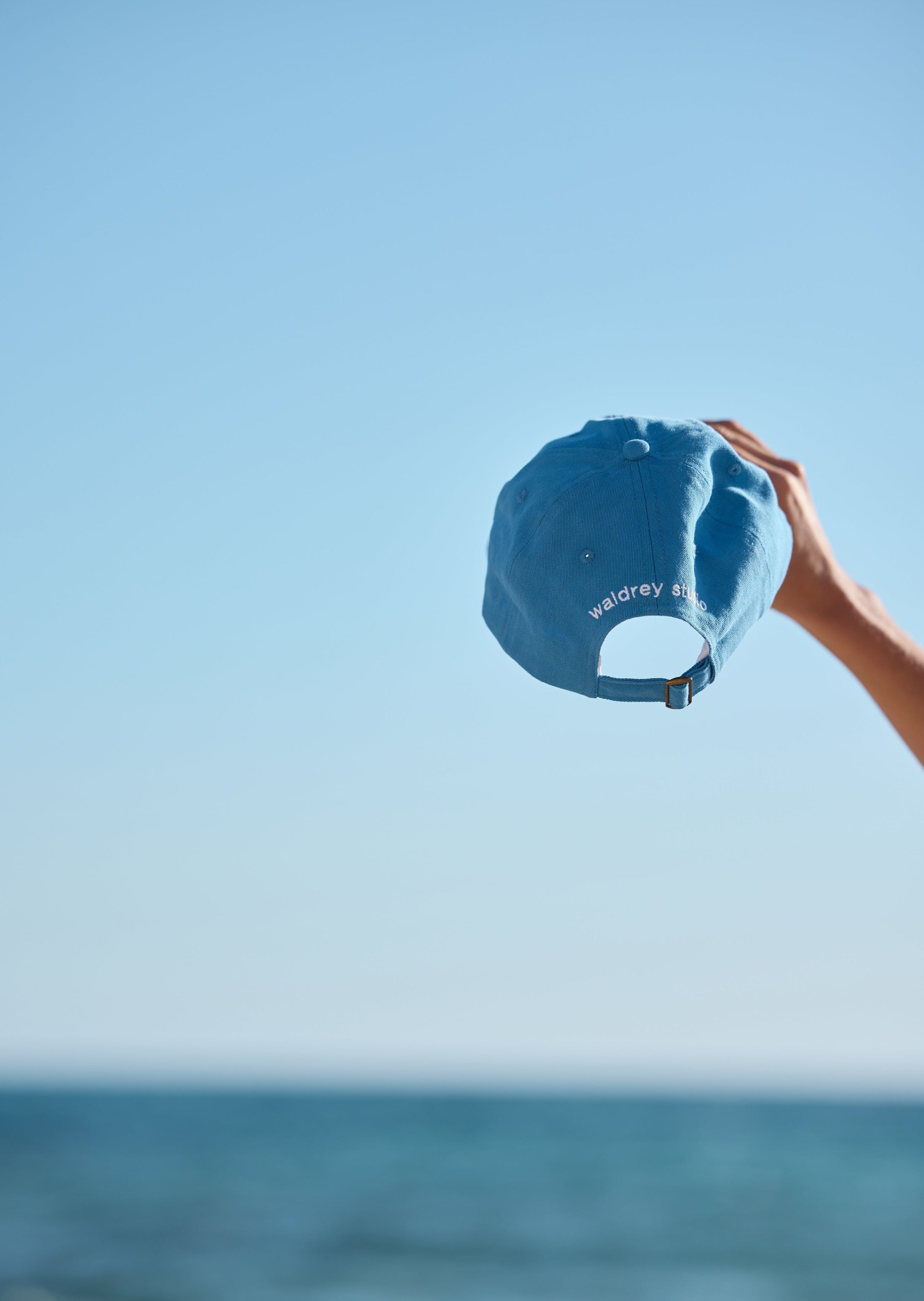 WALDREY CANVAS CAP - BAY BLUE