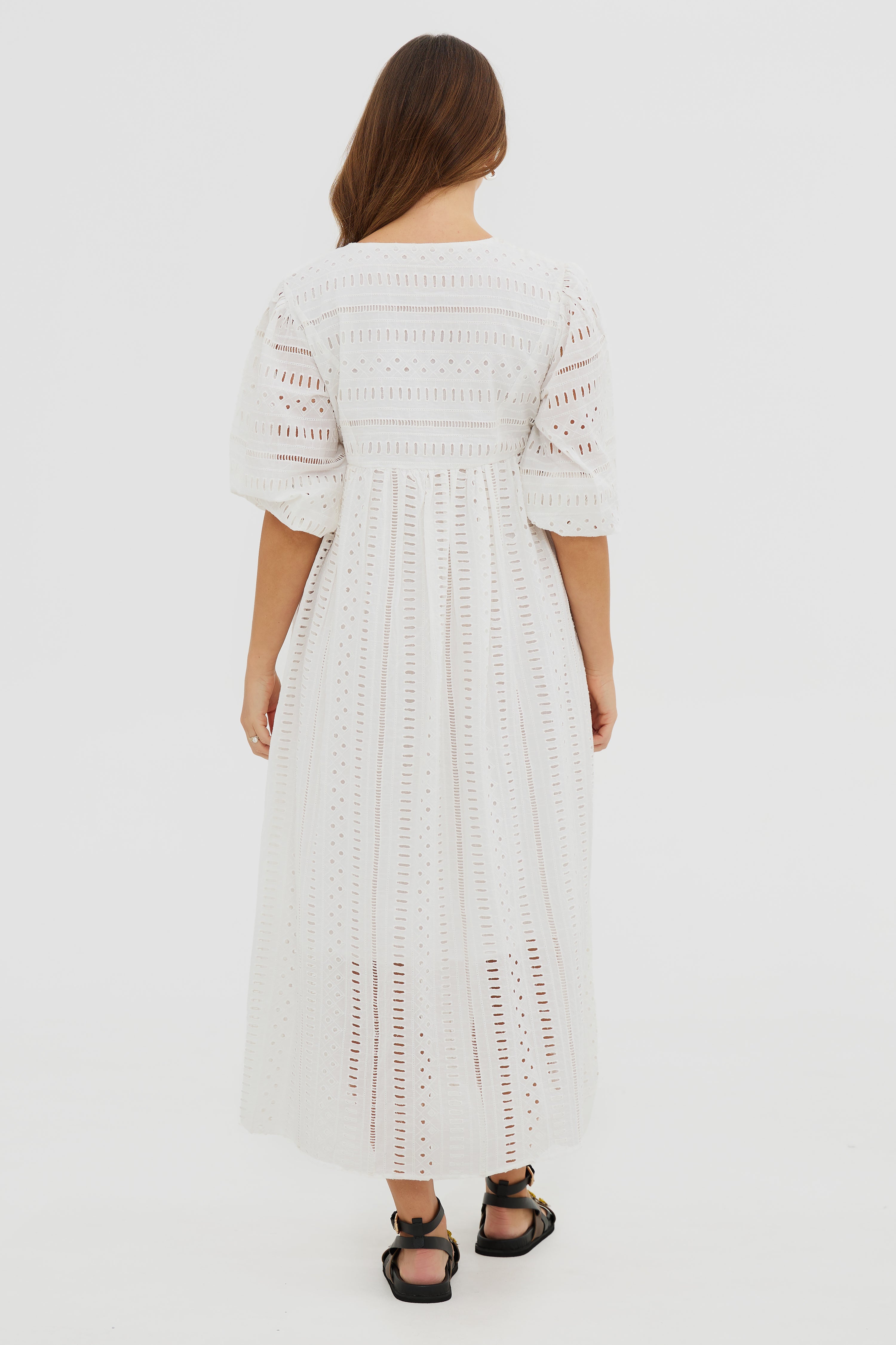 ANNIE MAXI DRESS - WHITE