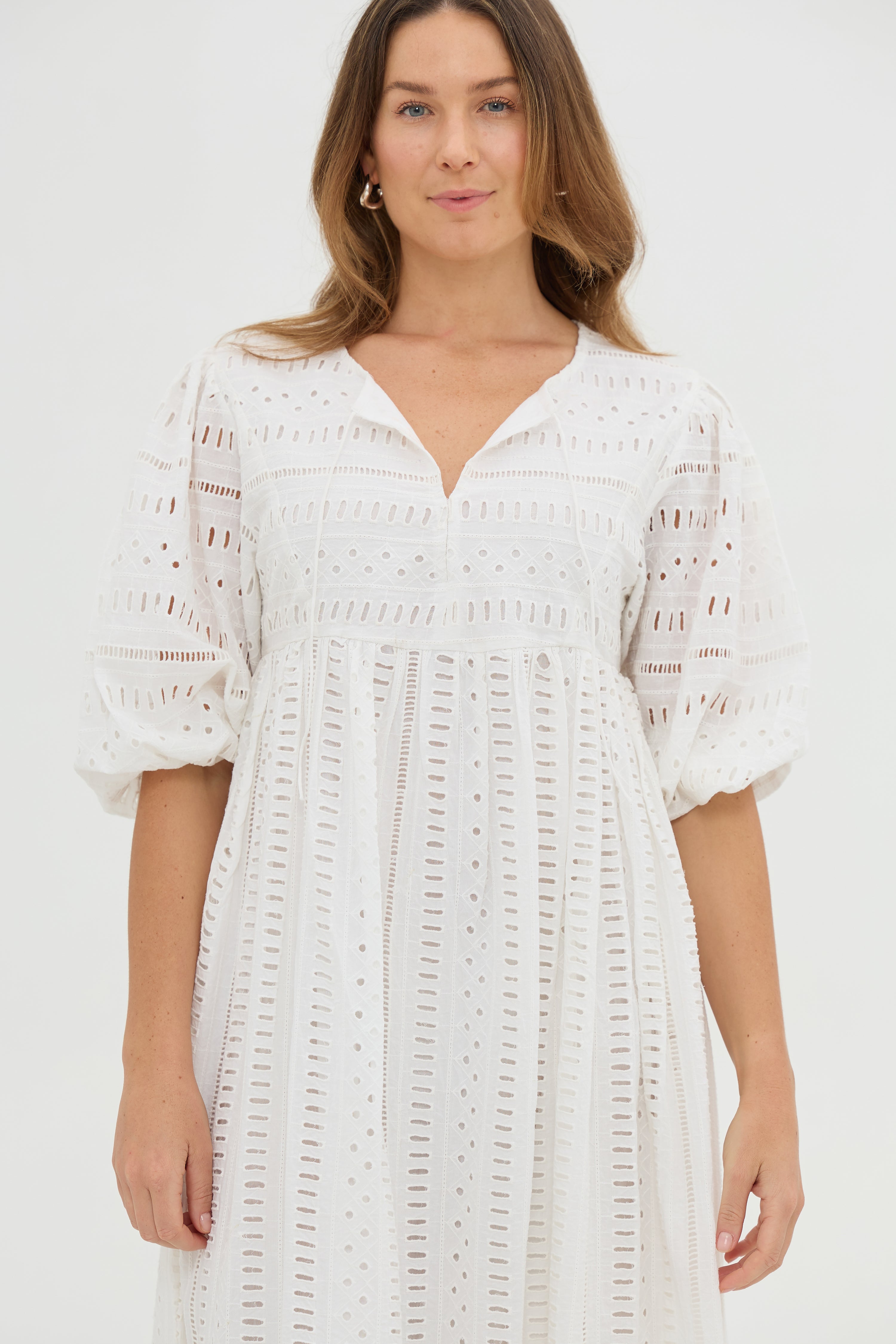 ANNIE MAXI DRESS - WHITE