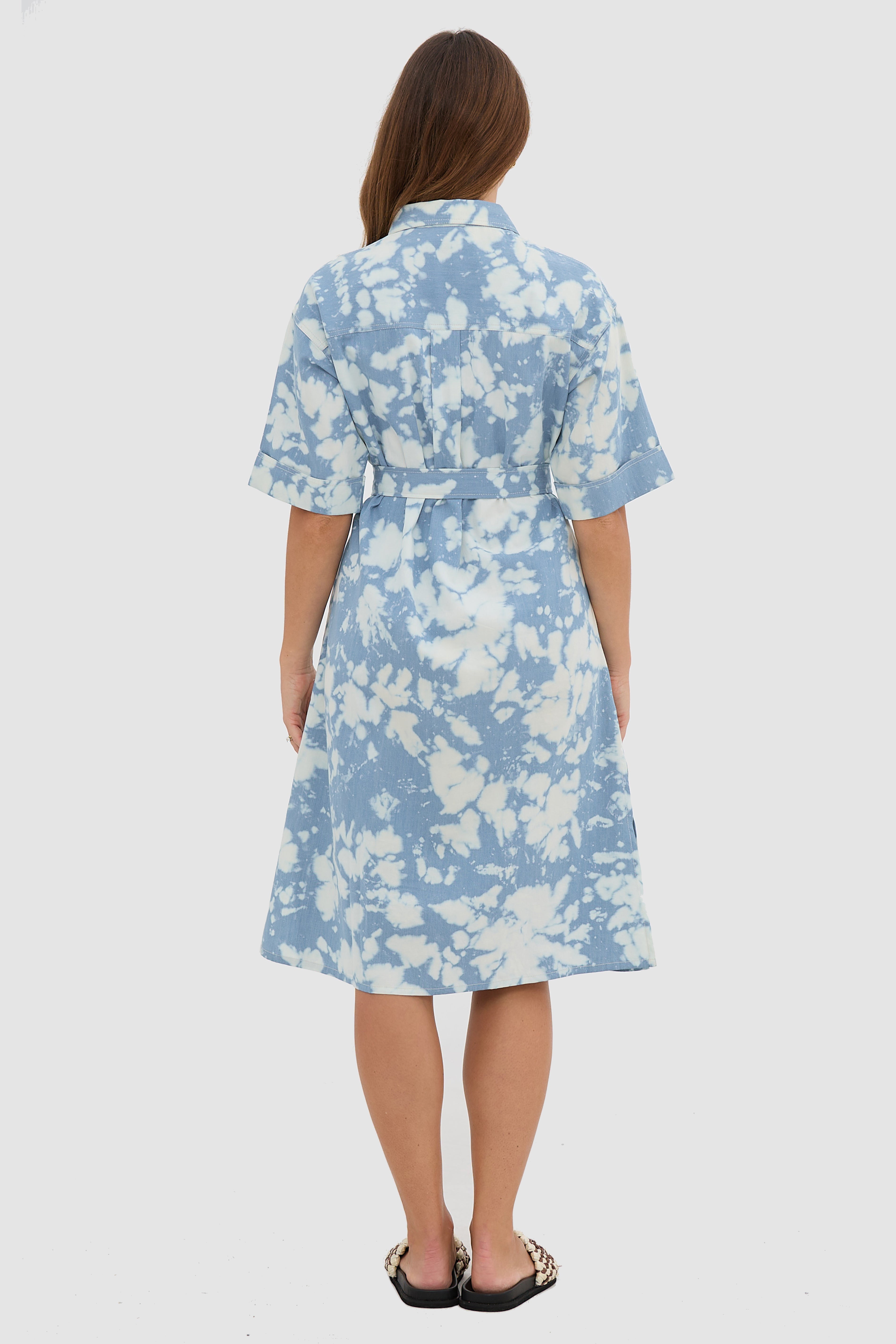 NOE DENIM SHIRT DRESS