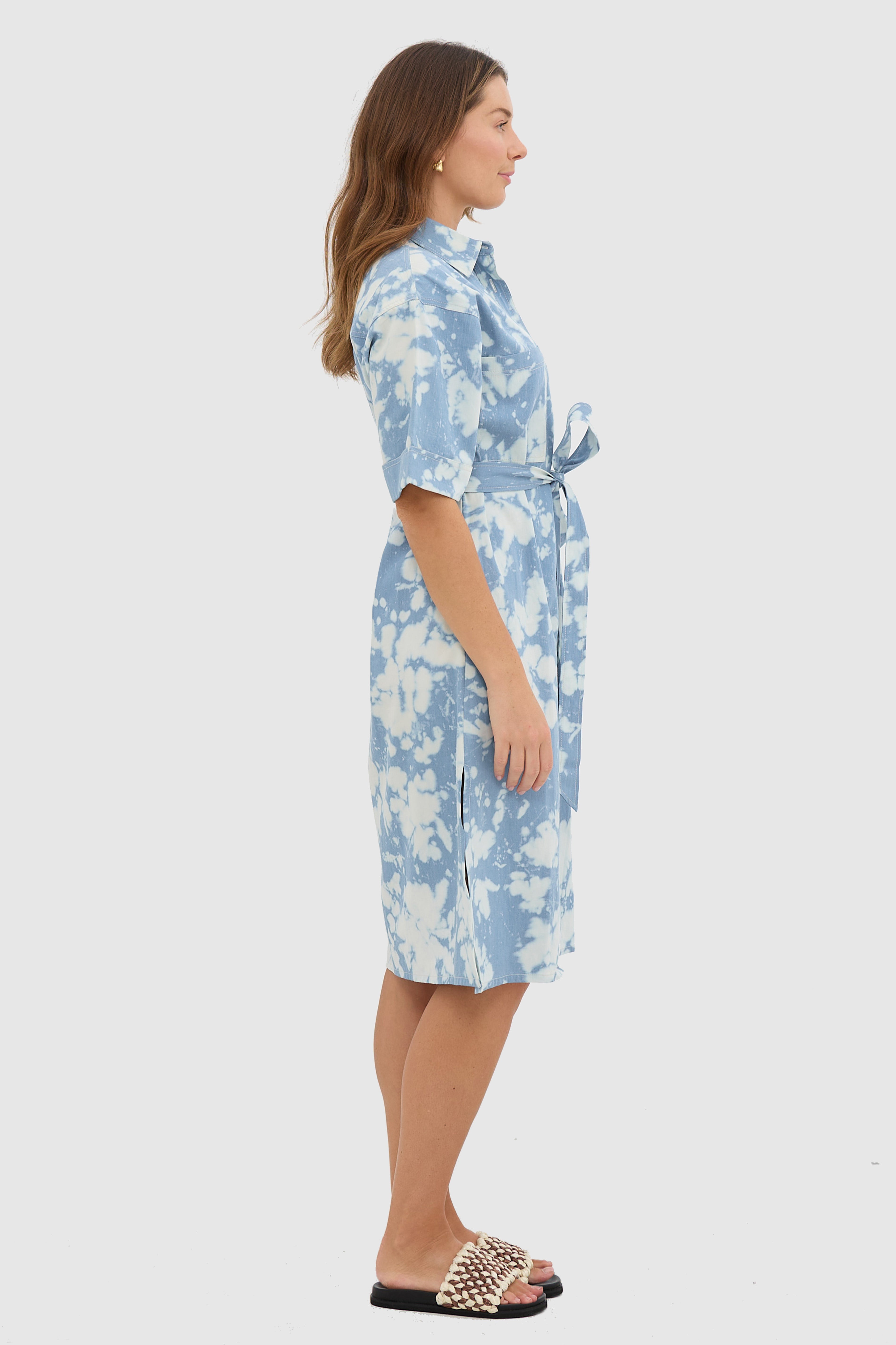 NOE DENIM SHIRT DRESS