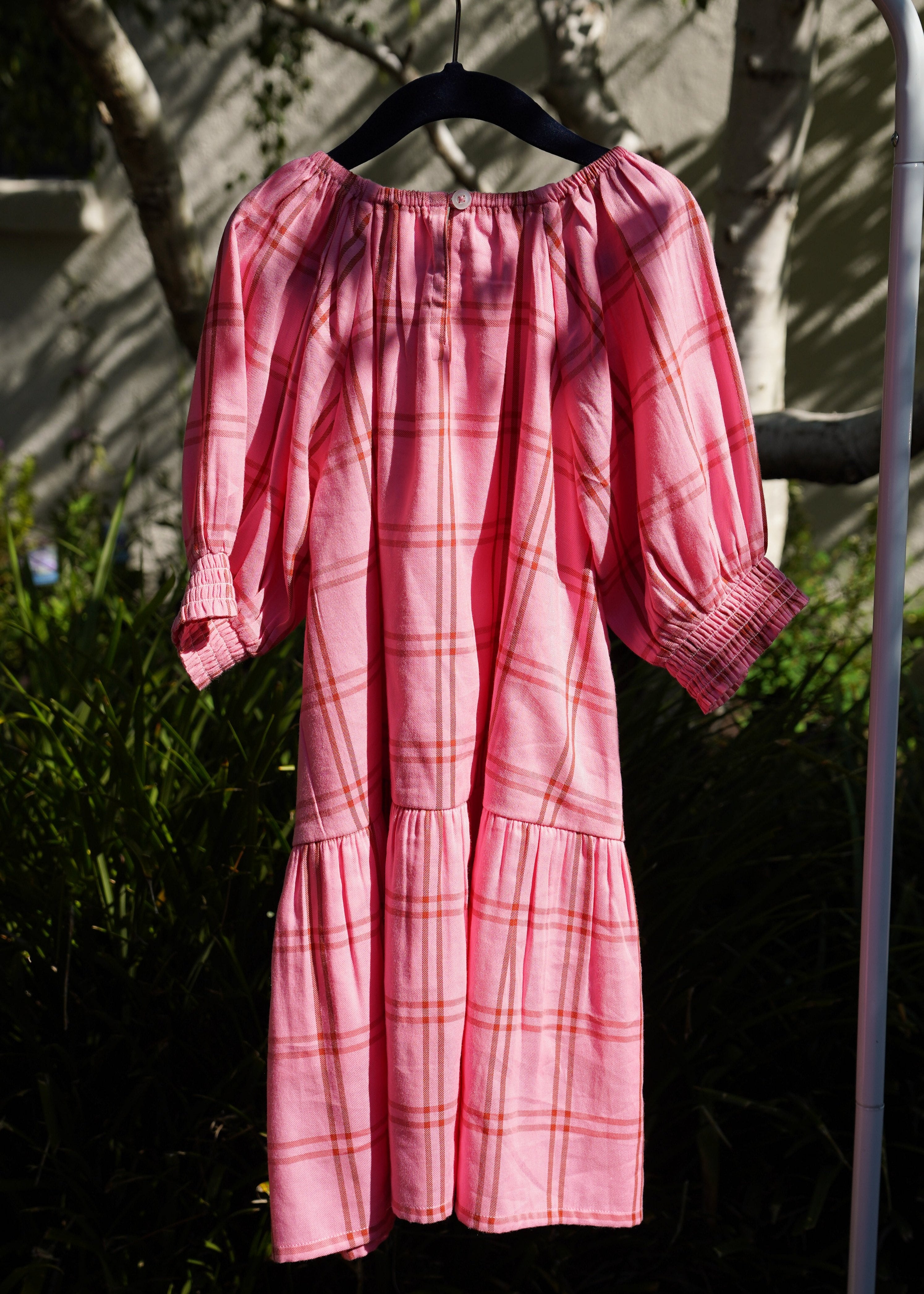 GIRLS POSIE DRESS // PINK