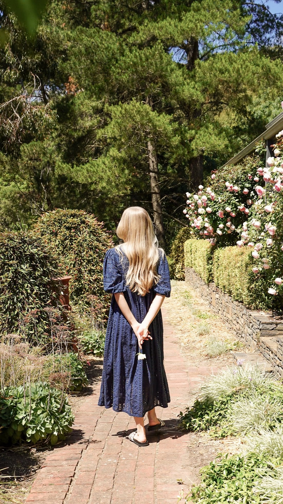 ANNIE MAXI DRESS // FRENCH NAVY