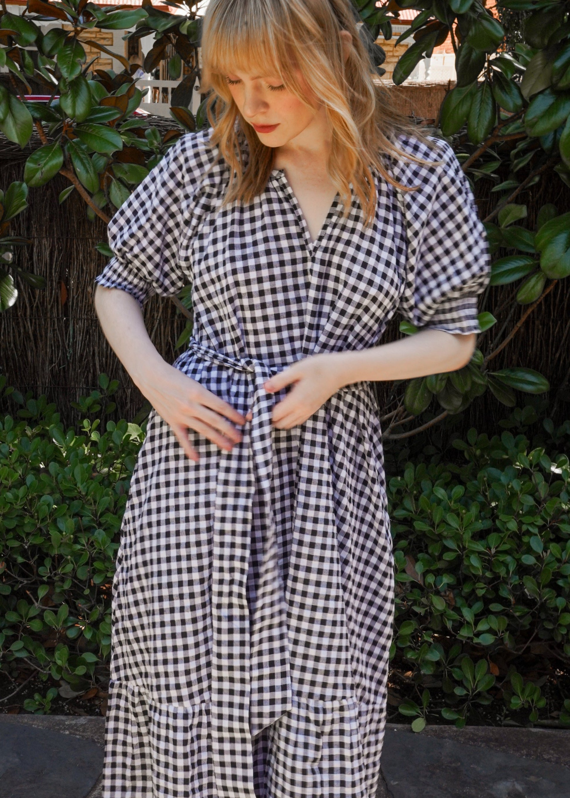 POSIE DRESS // GINGHAM